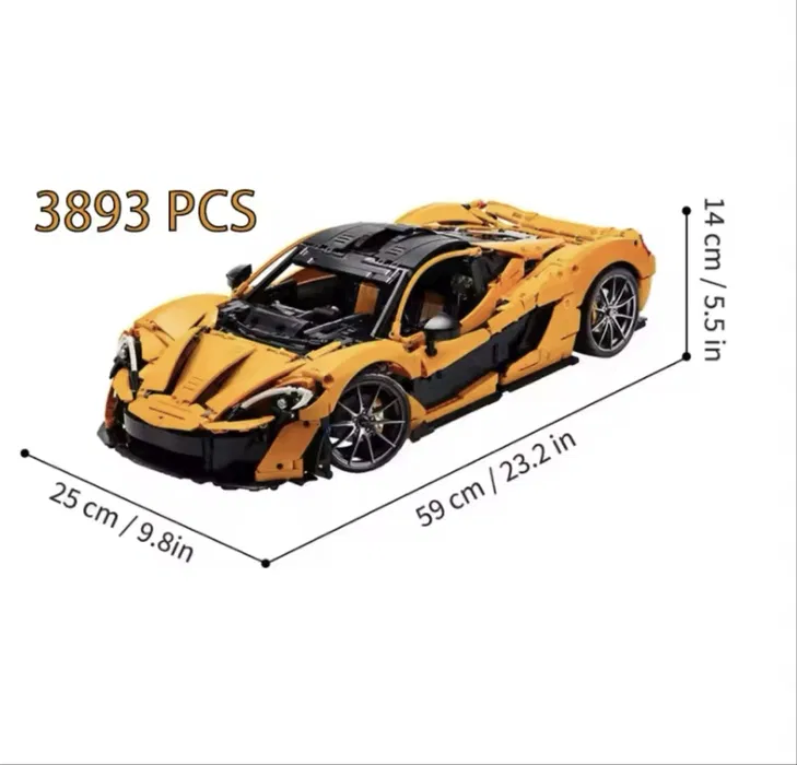 Конструктор McLaren P1 3983 деталі Lego Technic 42172 новий суперкар - Зображення 3