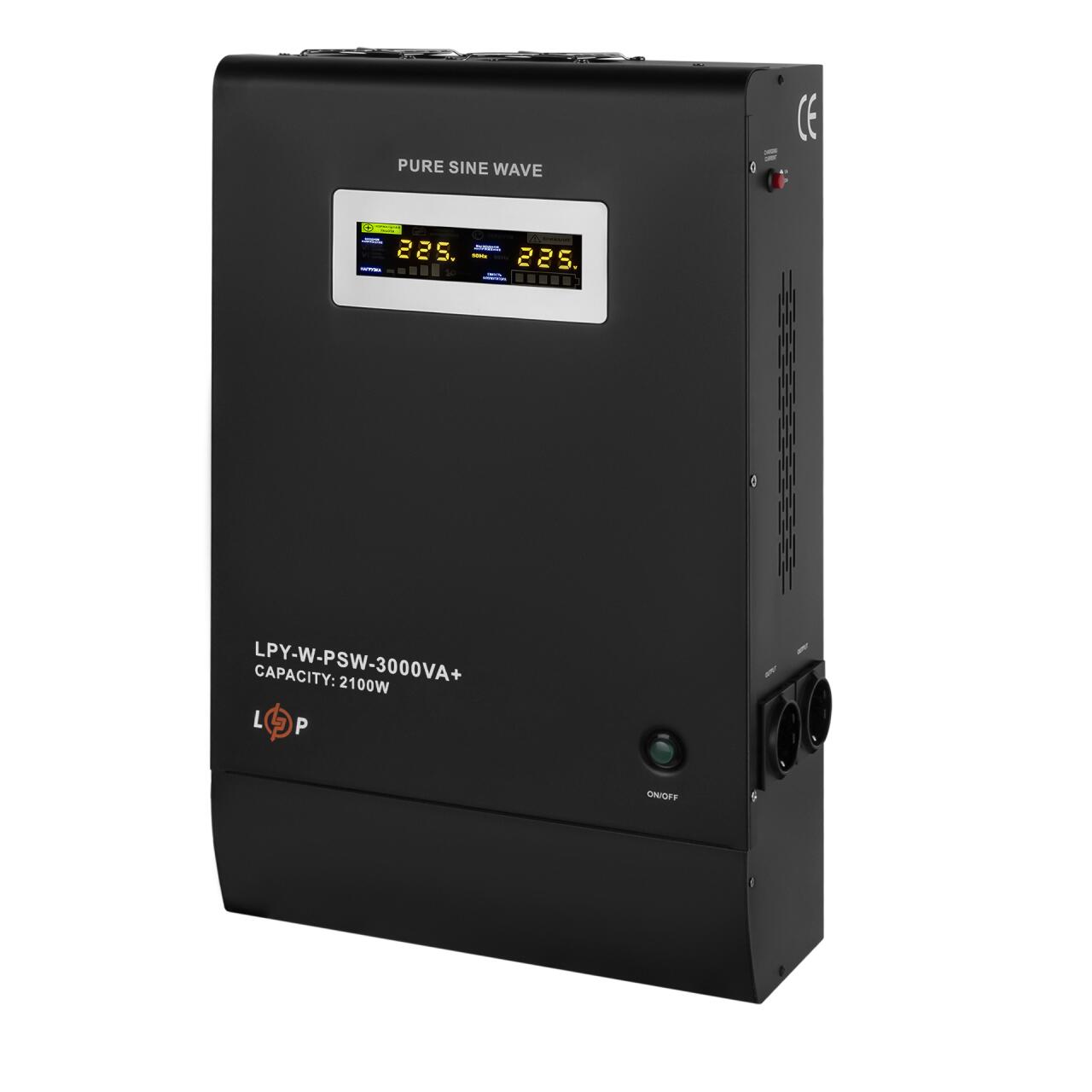 ДБЖ з правильною синусоїдою 48V LPY-W-PSW-3000VA+(2100Вт) - Зображення 3