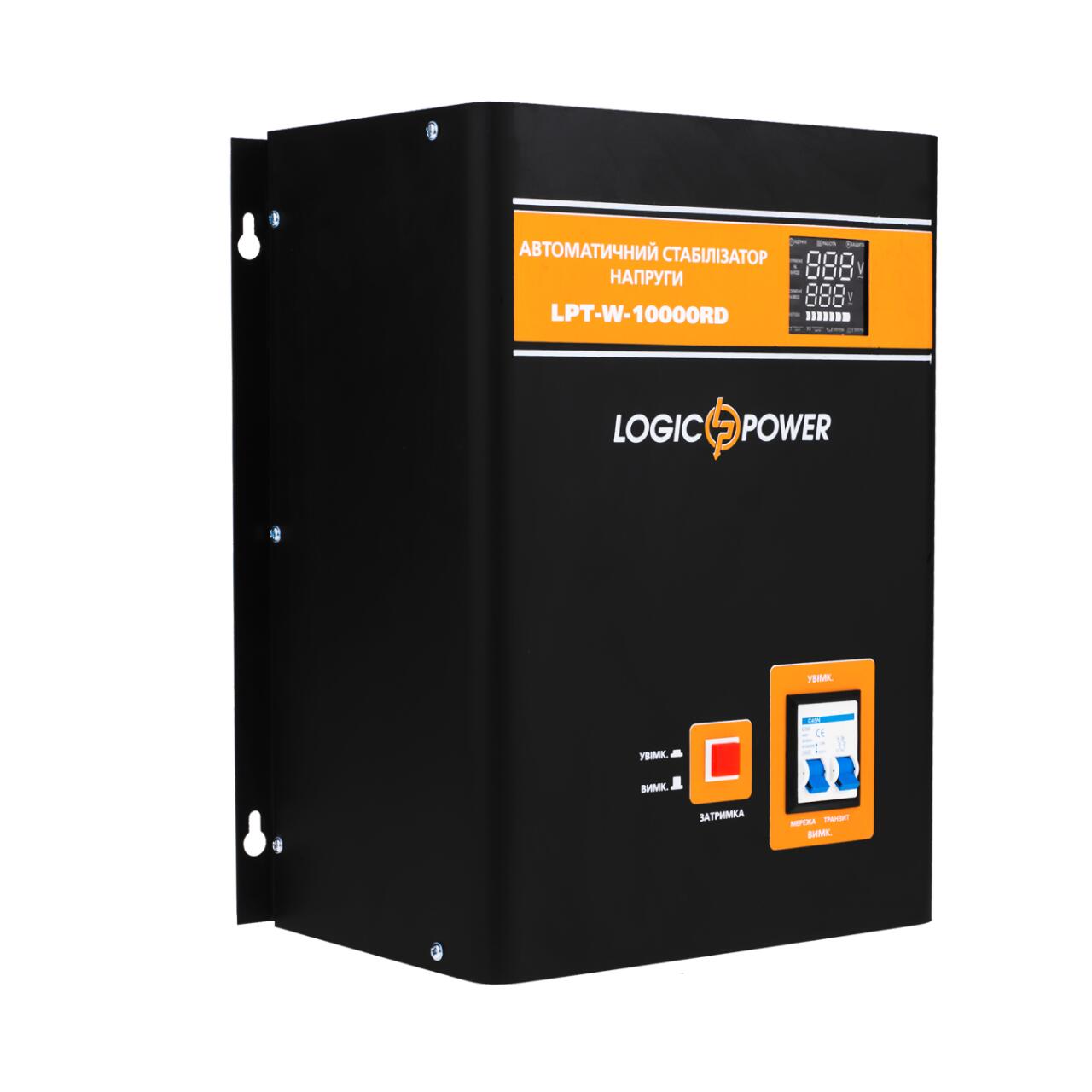 Стабілізатор напруги LPT-W-10000RD BLACK (7000W) - Зображення 4