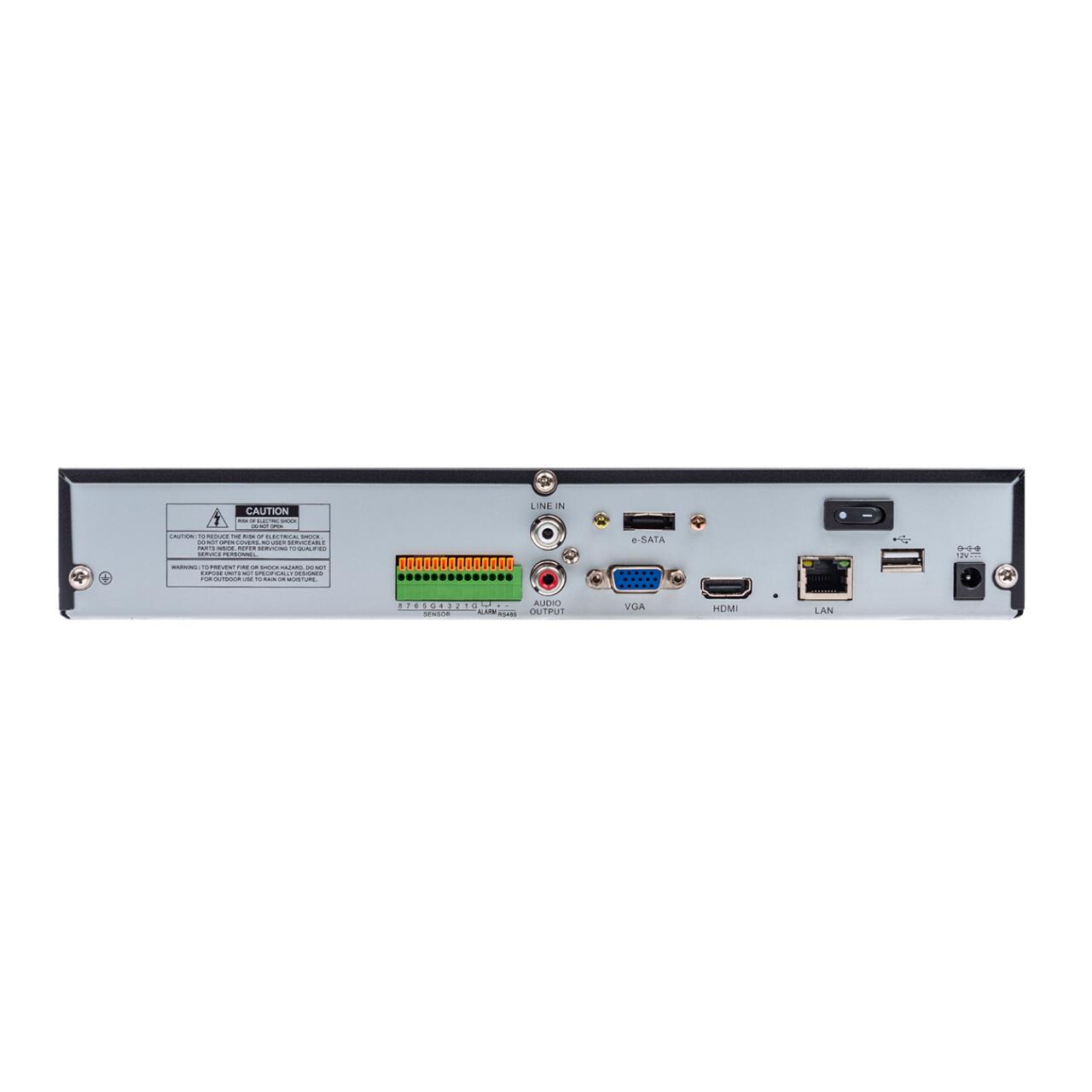 IP відеореєстратор 16-канальний 12MP NVR GreenVision GV-N-I017/16 (A) - Зображення 4