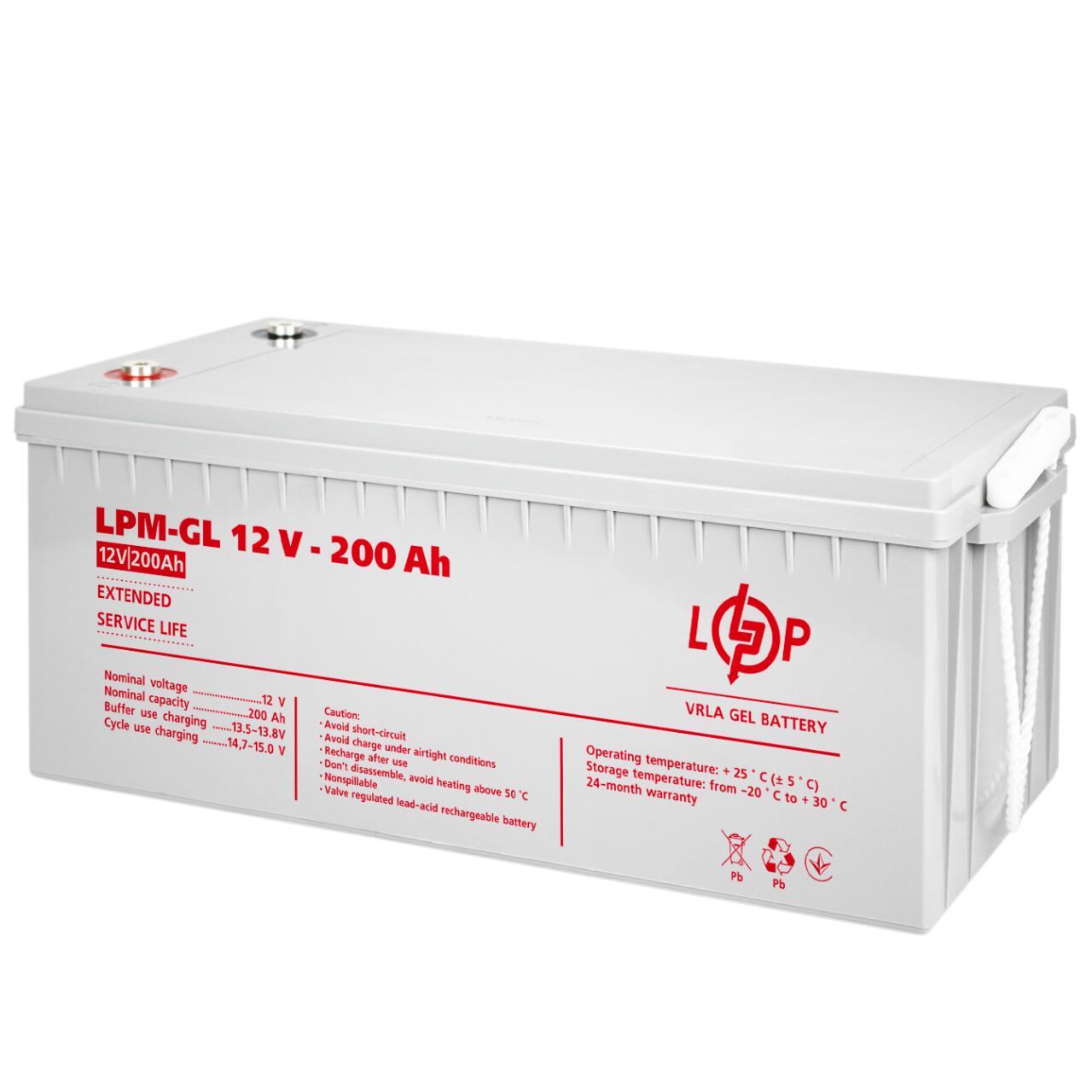 Комплект резервного живлення LP (LogicPower) ДБЖ + гелева батарея (UPS B1500 + АКБ GL 2400W) - Зображення 8