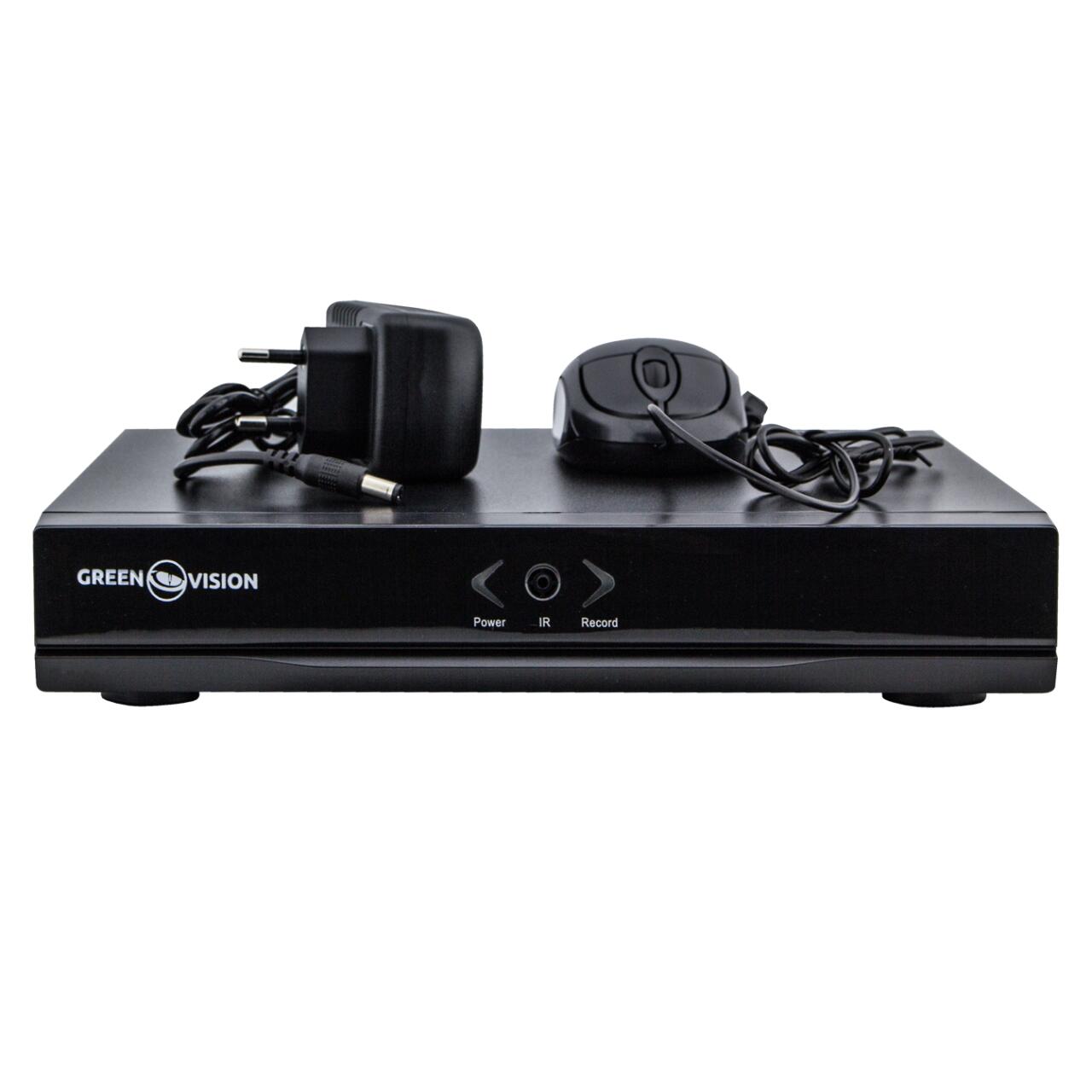 IP відеореєстратор 9-канальний 8MP NVR GreenVision GV-N-S012/09 (Lite) - Зображення 2