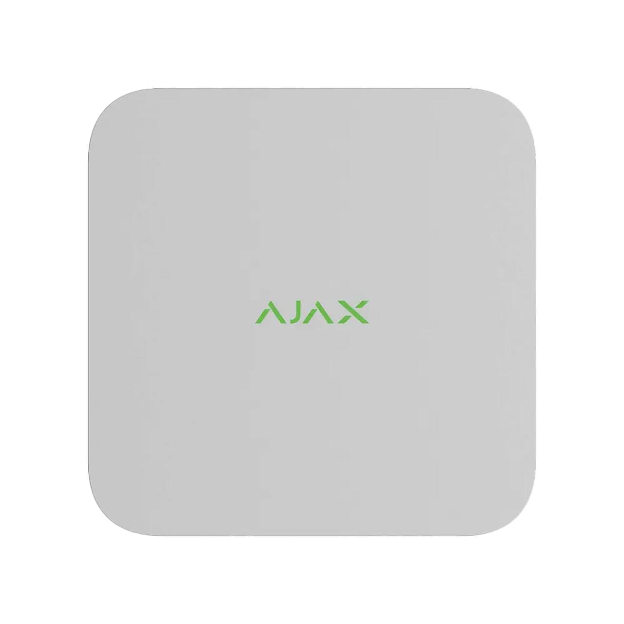 Мережевий відеореєстратор Ajax NVR (8ch) (8EU) на 8 каналів білий
