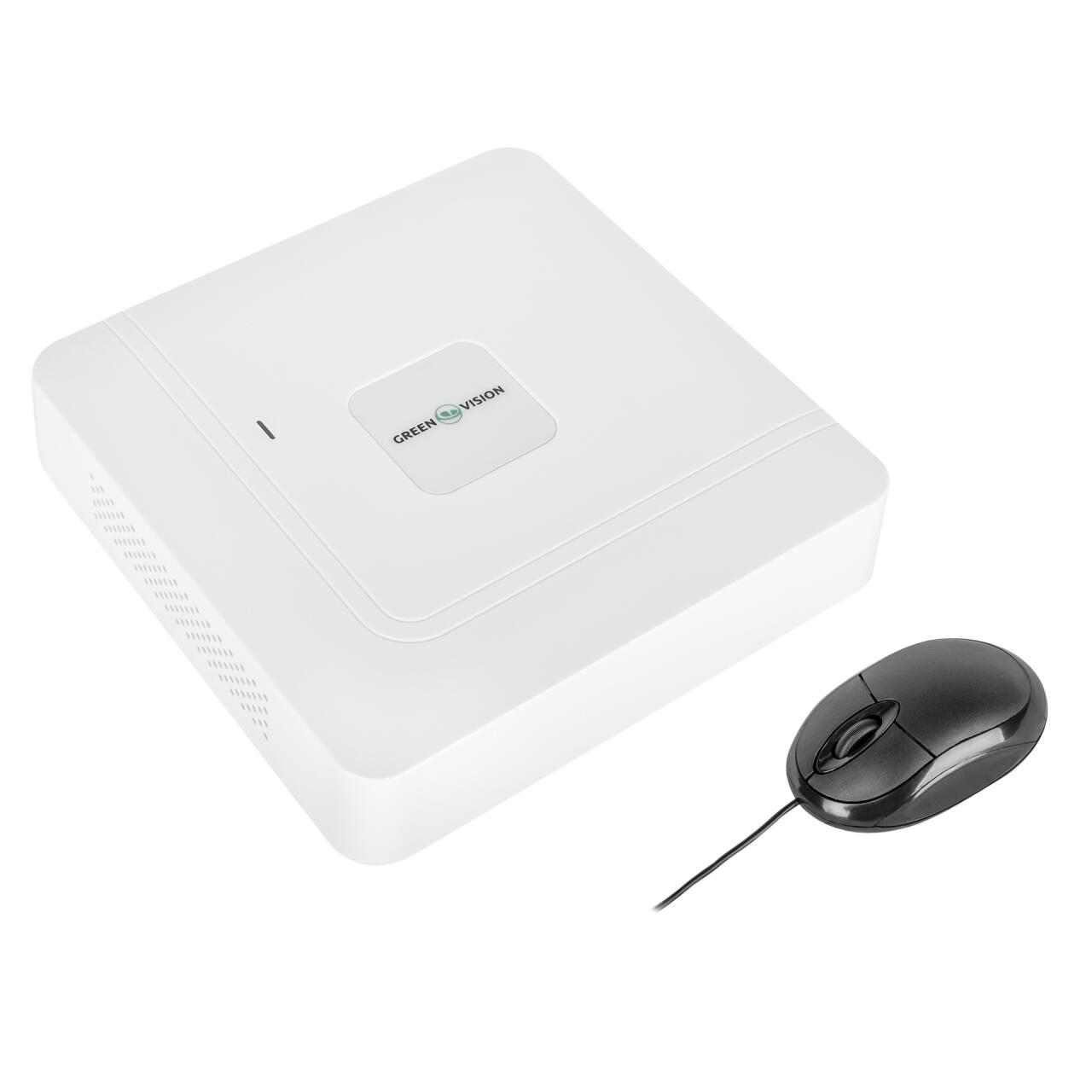 IP відеореєстратор 9-канальний 8MP NVR GreenVision GV-N-S019/9 (Lite) - Зображення 3